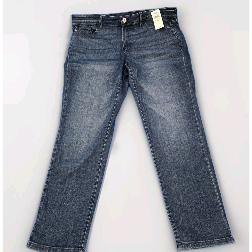 NWT J‎ Jill Slim Fit Denim Ankle 16 Neptune Wash Jeans